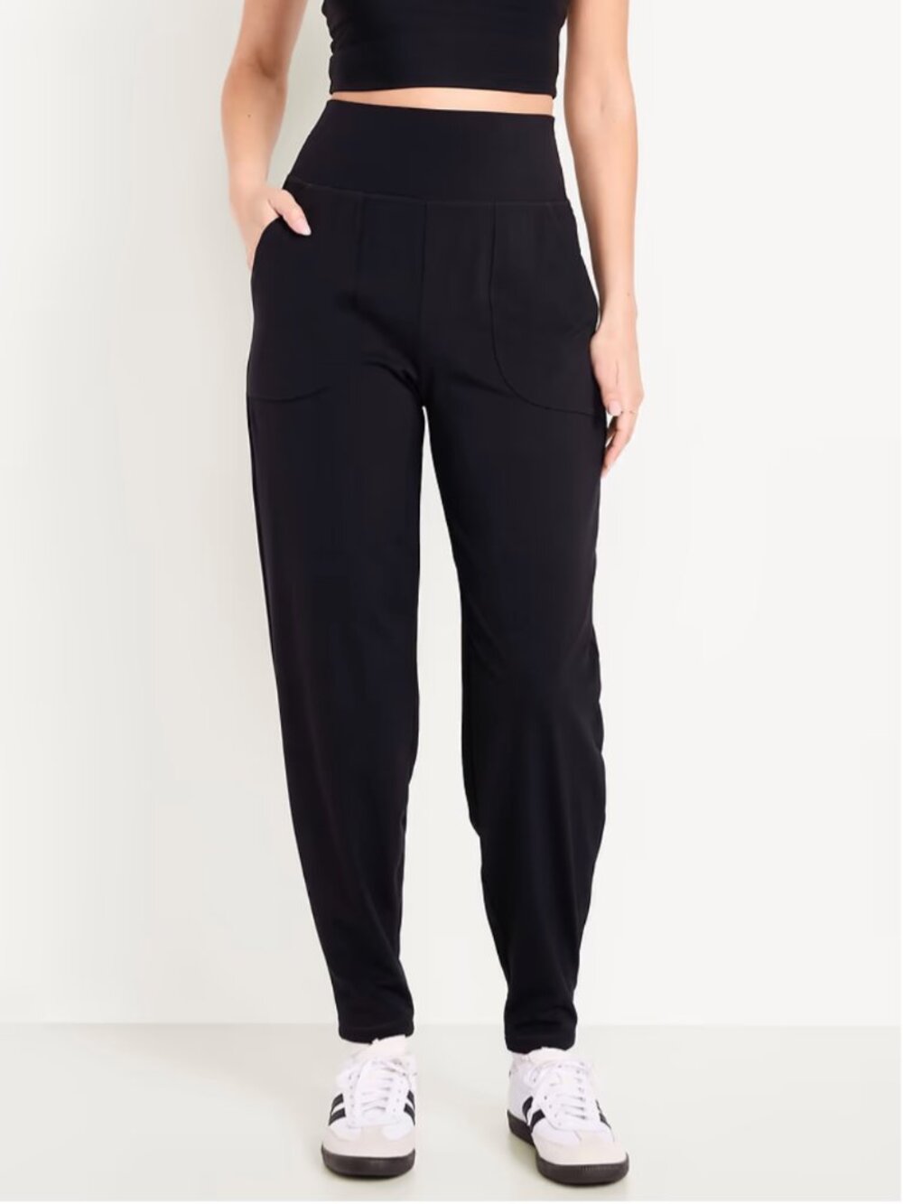 Old Navy Black High-Rise Jogger - Worn Once
